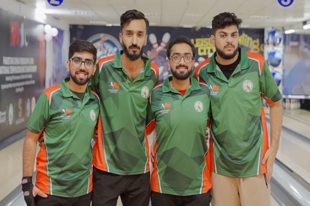 Eyaan, Ghazanfar, Zeeshan, and Ali Noman Triumph in Team Event at National Tenpin Bowling Championship
